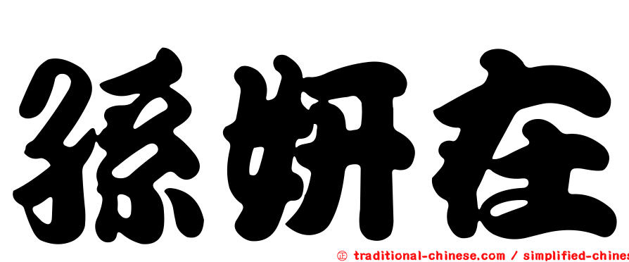 孫妍在