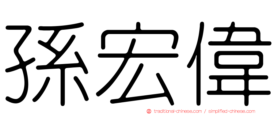 孫宏偉