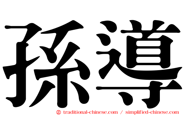 孫導