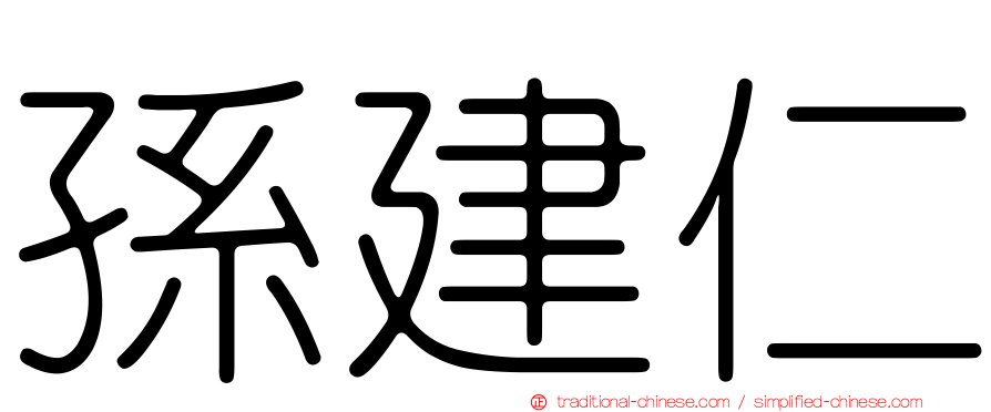 孫建仁