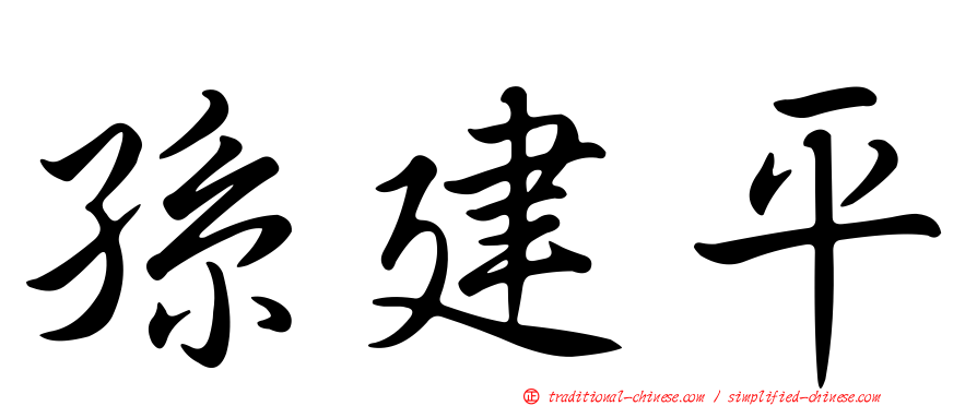 孫建平