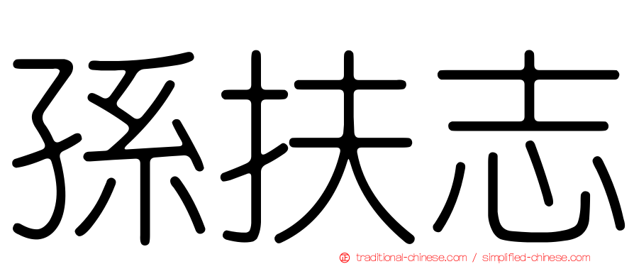 孫扶志