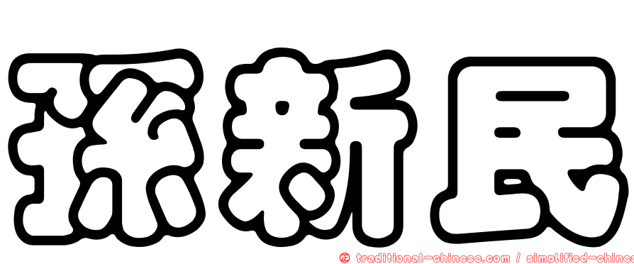 孫新民
