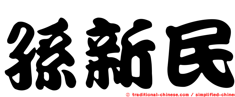孫新民