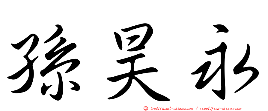 孫昊永