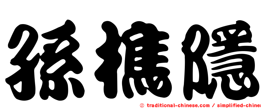 孫樵隱