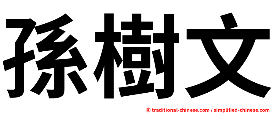 孫樹文