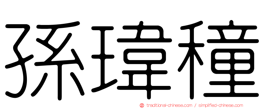 孫瑋穜