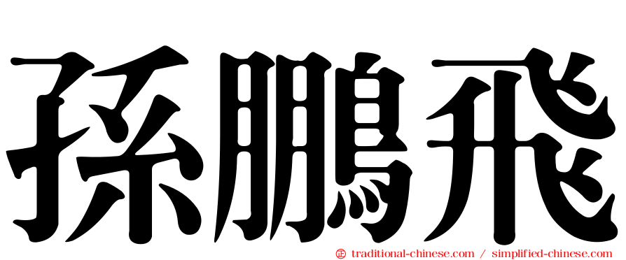 孫鵬飛
