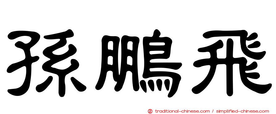 孫鵬飛
