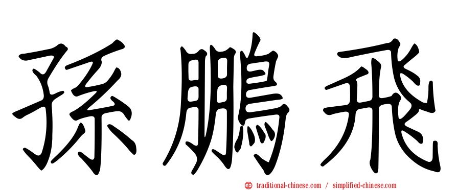 孫鵬飛