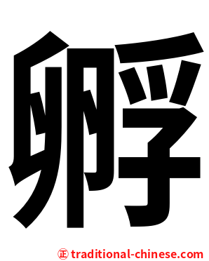 孵