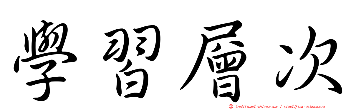 學習層次