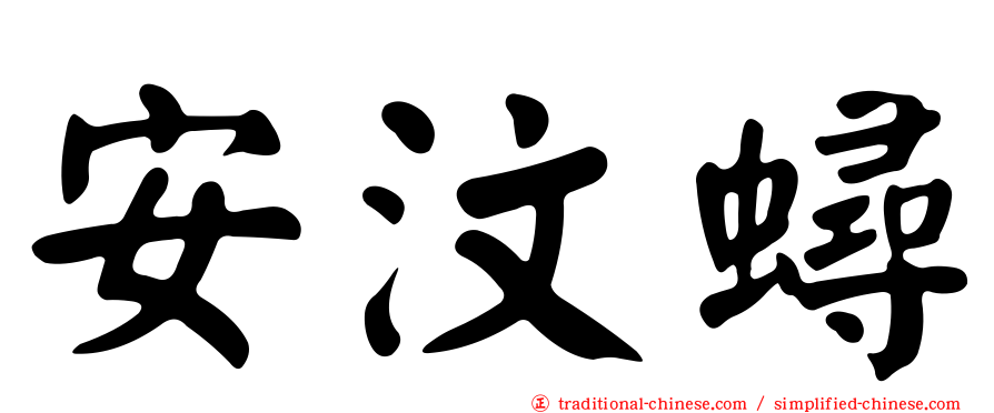安汶蟳