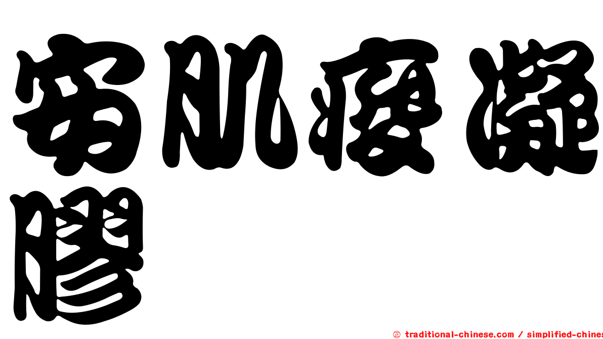 安肌痠凝膠