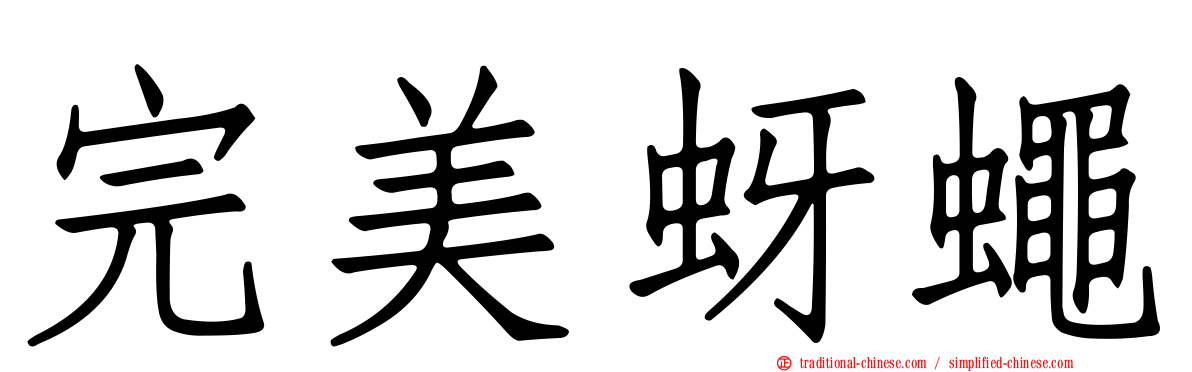 完美蚜蠅