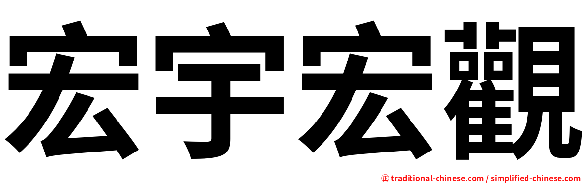 宏宇宏觀