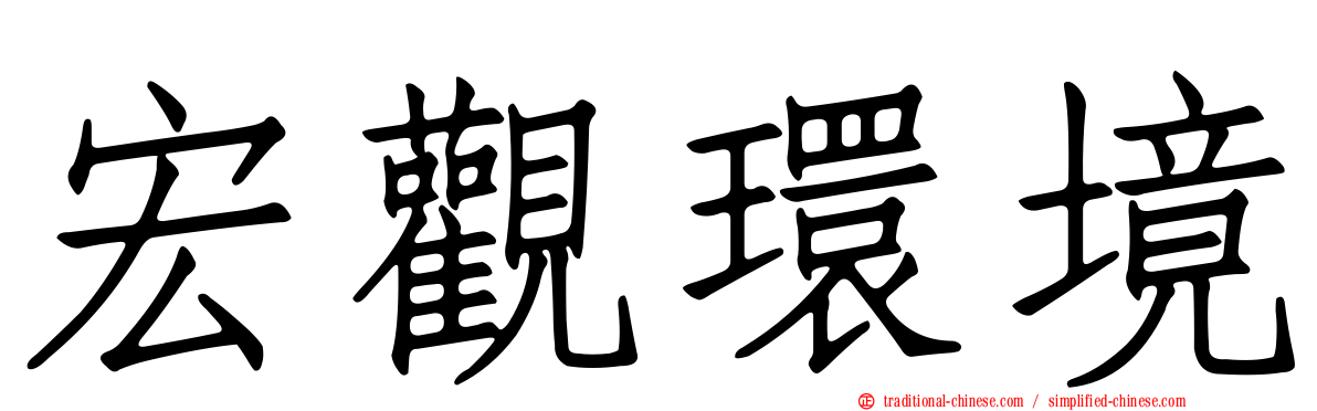 宏觀環境