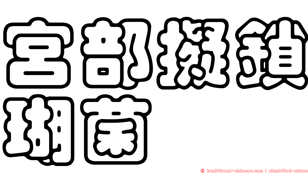 宮部擬鎖瑚菌