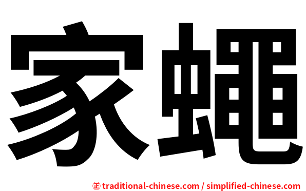 家蠅