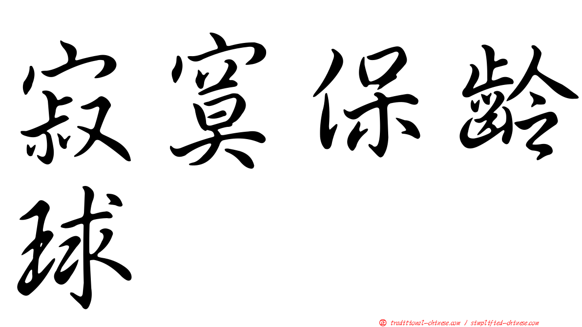 寂寞保齡球