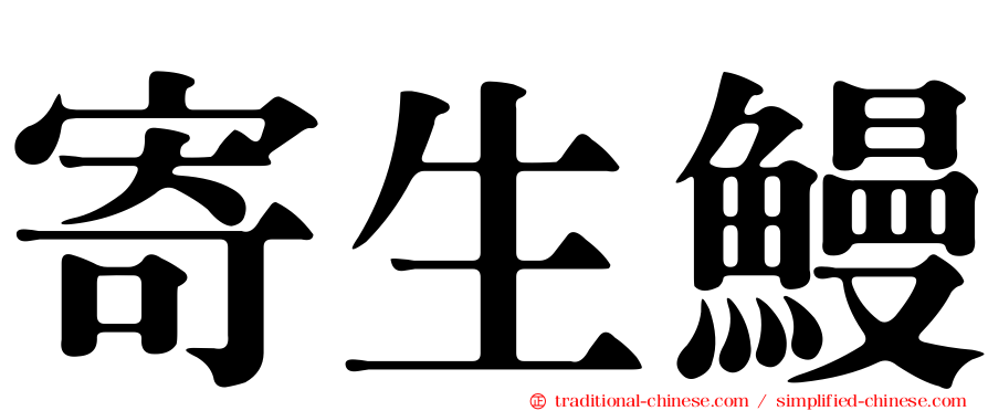 寄生鰻