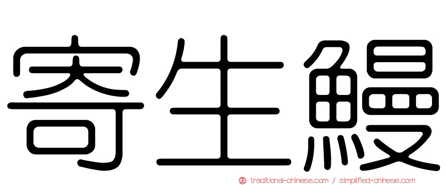 寄生鰻