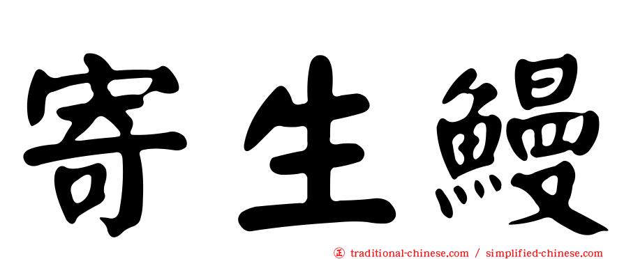 寄生鰻