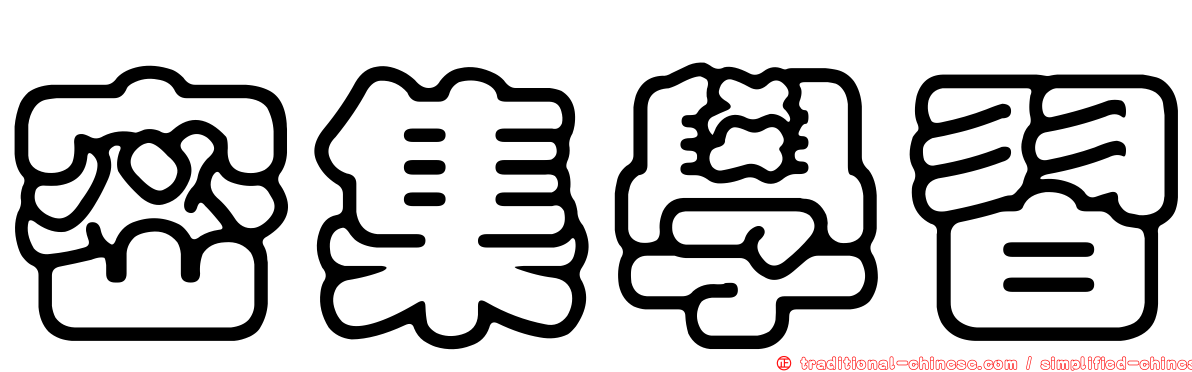 密集學習