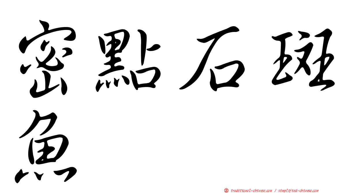 密點石斑魚