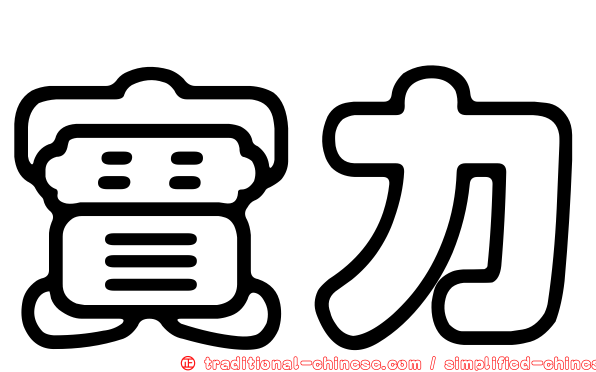 實力