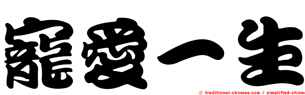 寵愛一生