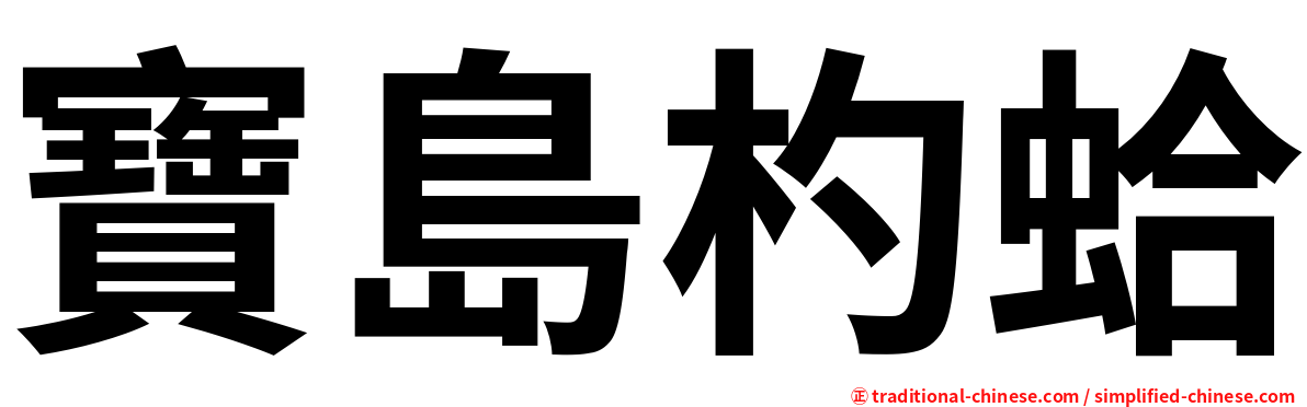 寶島杓蛤
