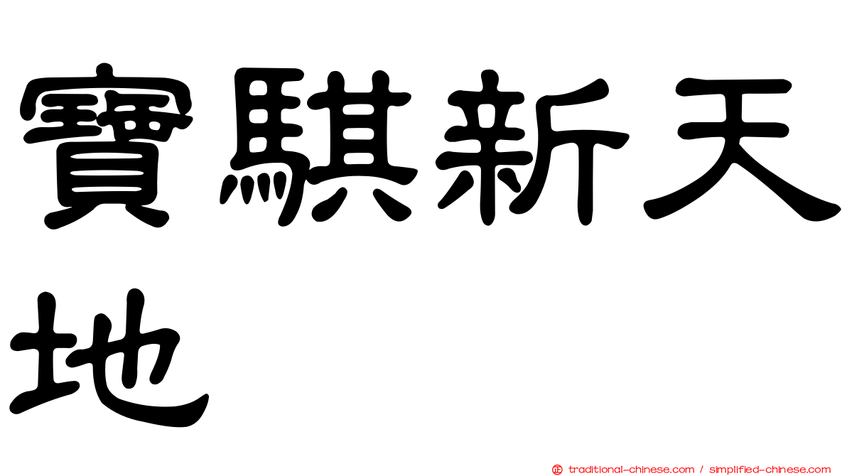 寶騏新天地