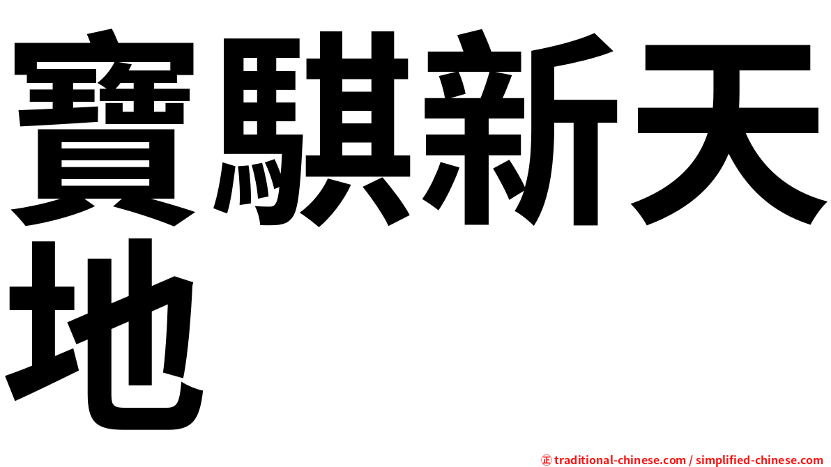 寶騏新天地