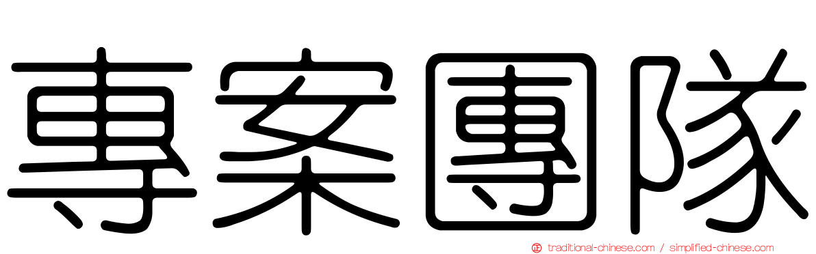專案團隊
