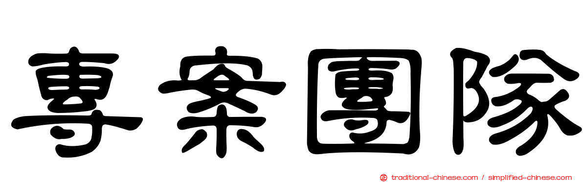 專案團隊