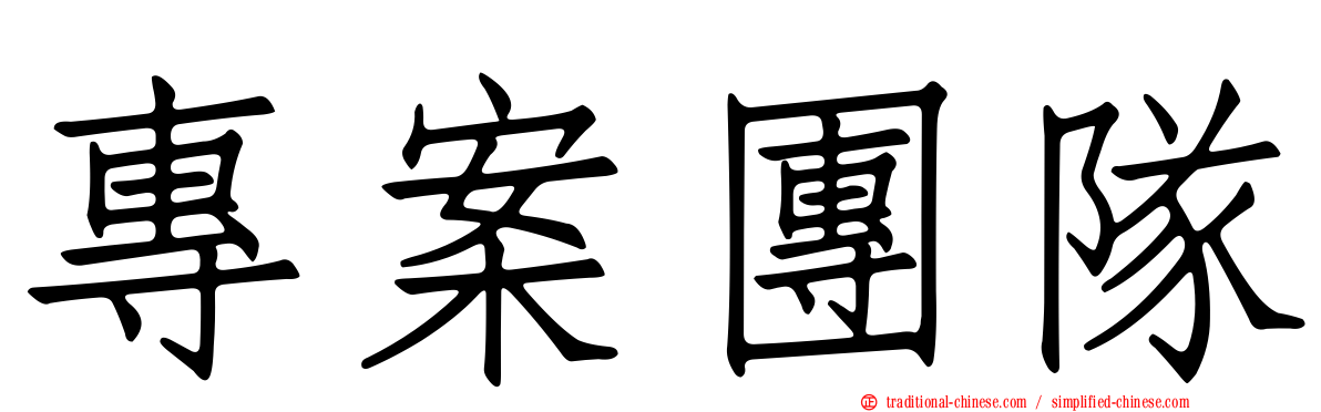 專案團隊