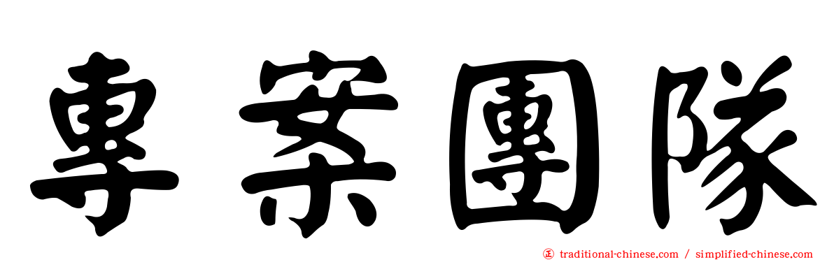 專案團隊
