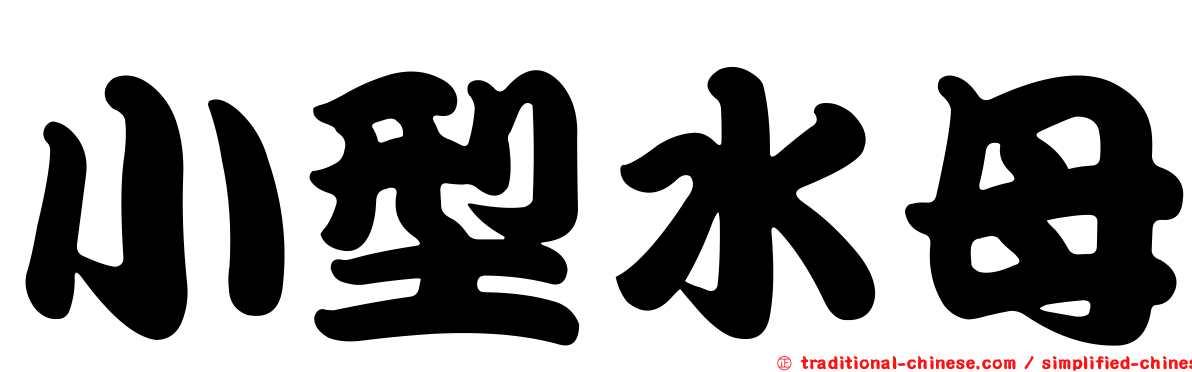 小型水母