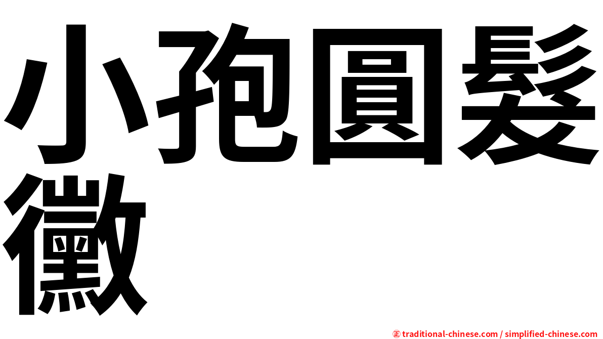 小孢圓髮黴