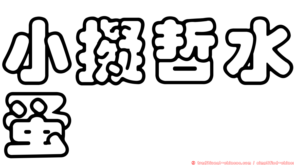 小擬哲水蚤