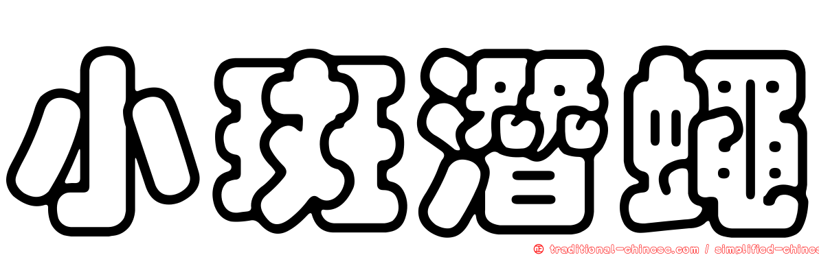 小斑潛蠅