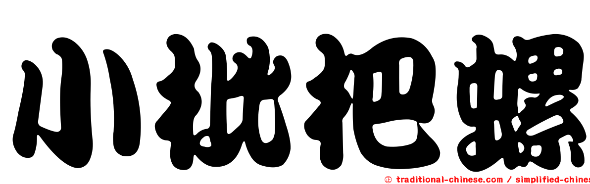 小枇杷螺