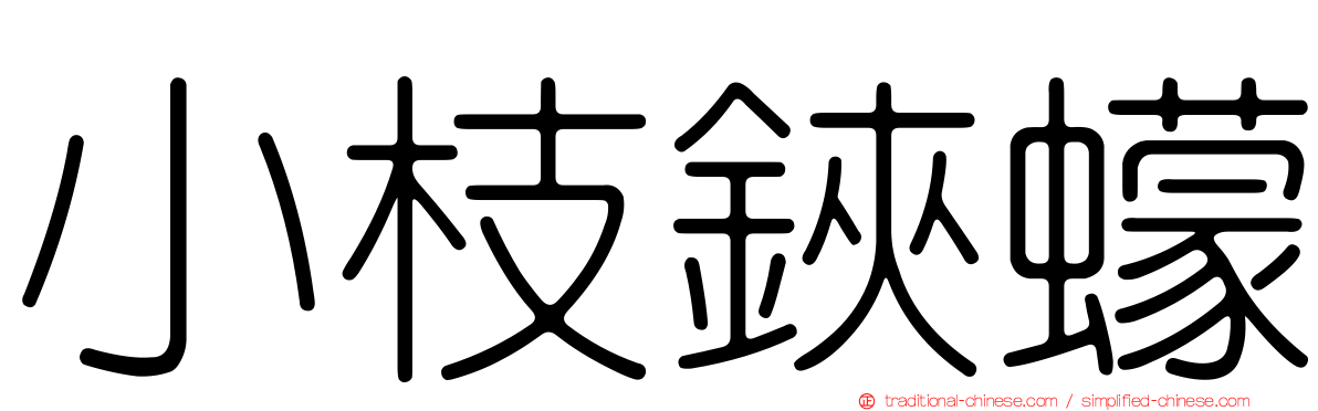 小枝鋏蠓