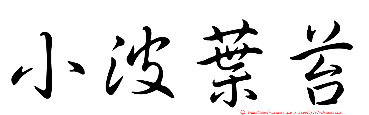 小波葉苔