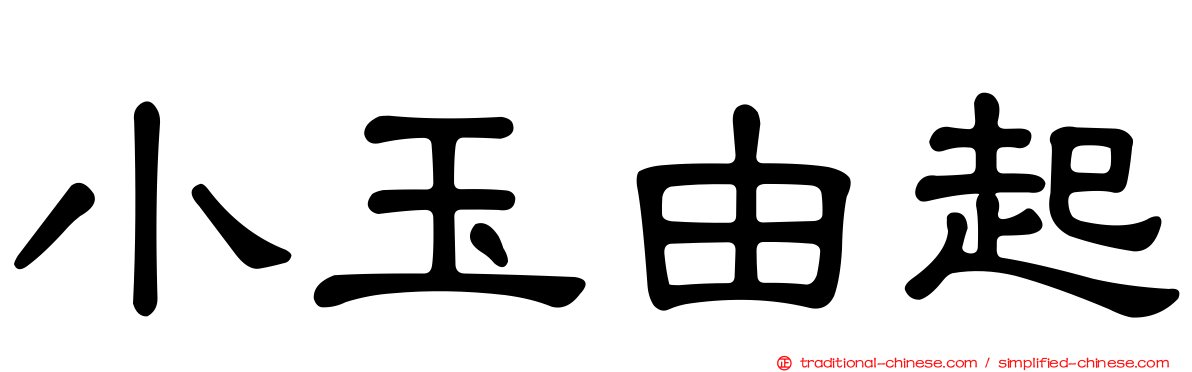 小玉由起
