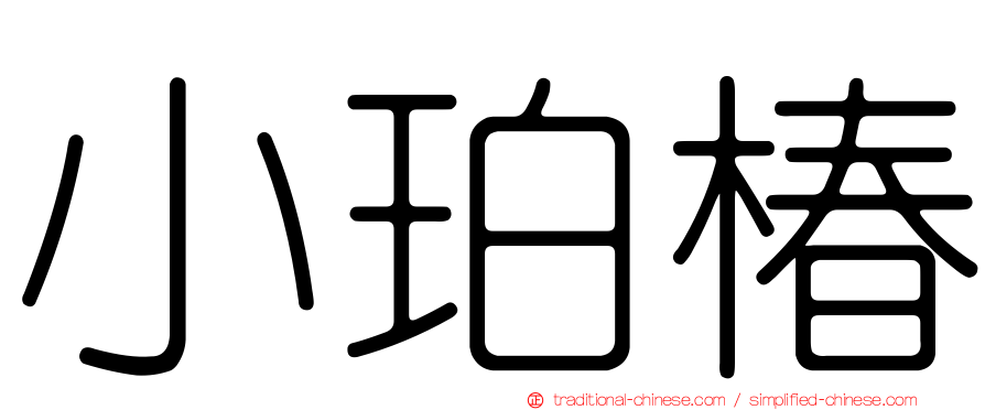 小珀椿