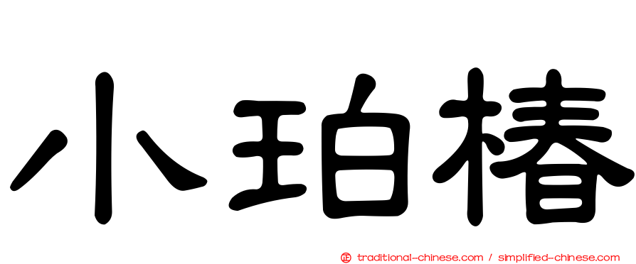 小珀椿