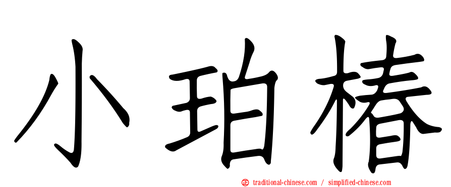 小珀椿